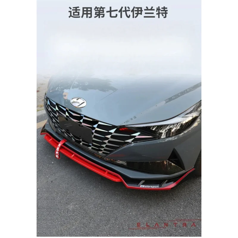 

For Hyundai Elantra 7th generation front bumper and grille body modification accessories 2021 2022