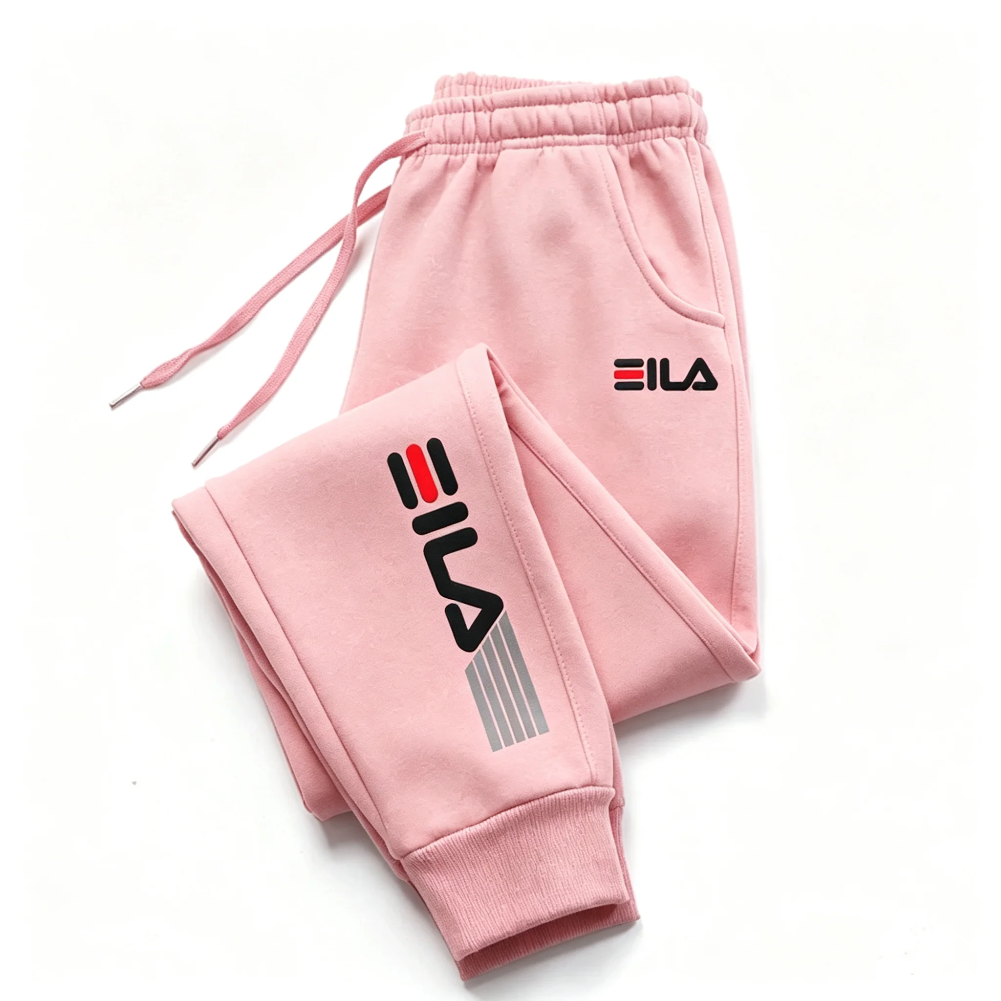 Jogginghose für Jungen, elastischer Bund, Kordelzug, Sweatpants mit Taschen, schmal zulaufend, mit Bündchen am Knöchel, lässige Freizeit-, Schul-, Fitness- und Sporthose. – Detail 11