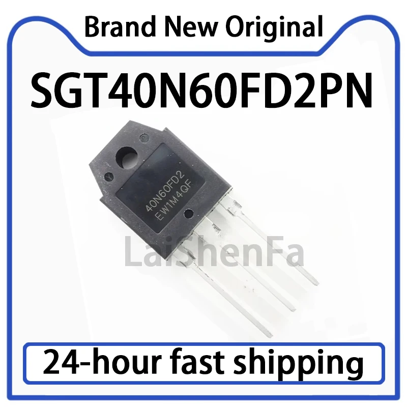 5PCS SGT40N60FD2PN 40N60FD2 Package TO-3P3 High-power IGBT Tube Original in Stock