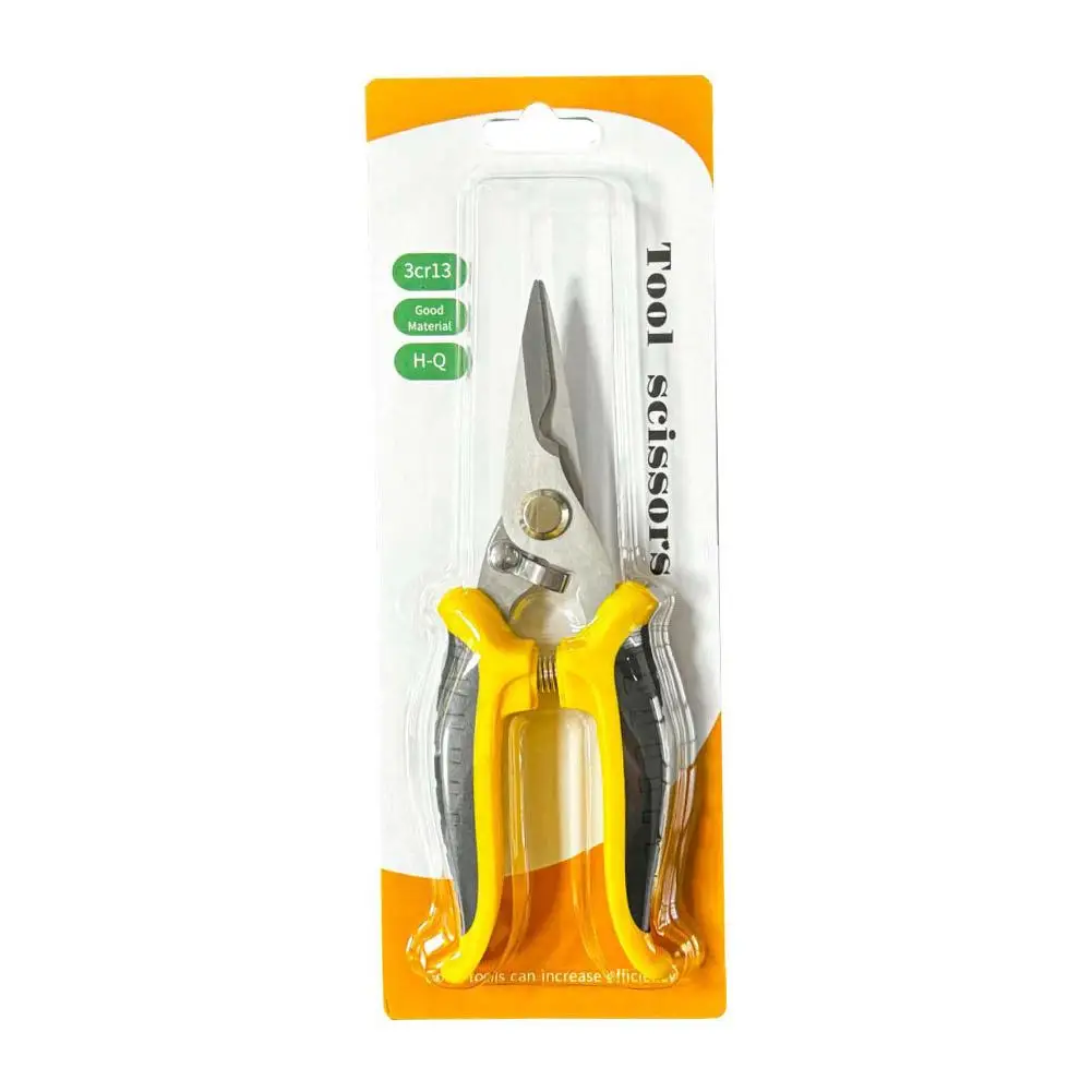 Stainless Steel Electrician Scissors Household Shears Tools Electrician Scissors Stripping Wire Cut Tools Gardening Shears