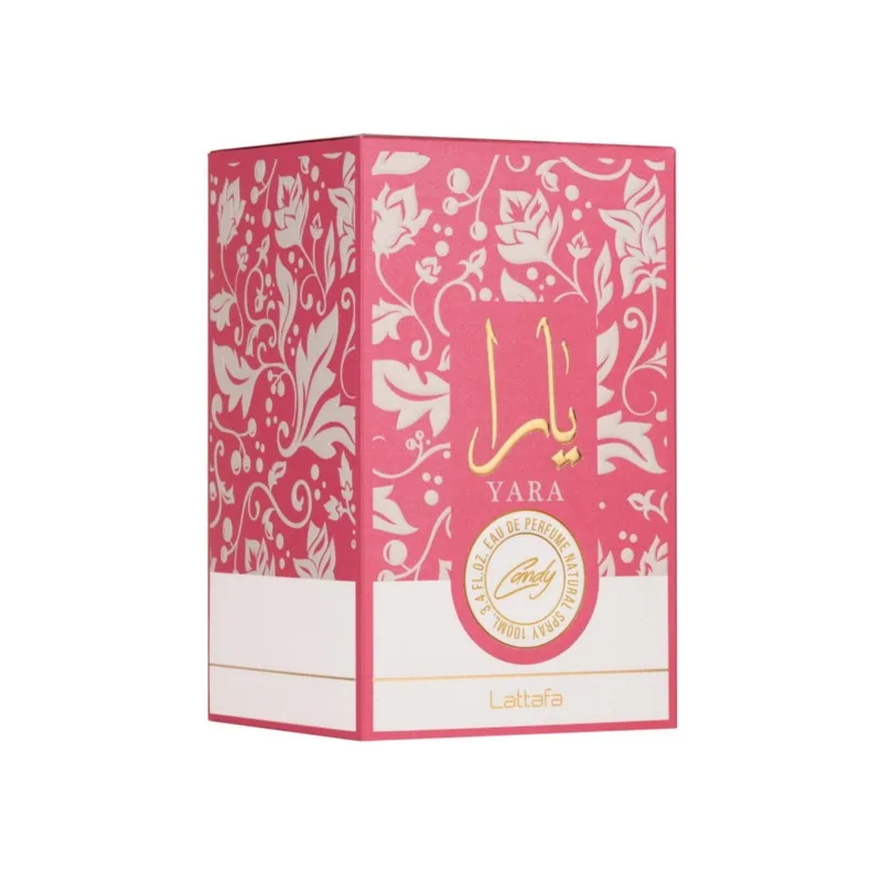 لاتافا يارا كاندي فانيليا فاكهي الحمضيات الأزهار أو دو عطر عطر طويل الأمد للنساء 3.40 أونصة