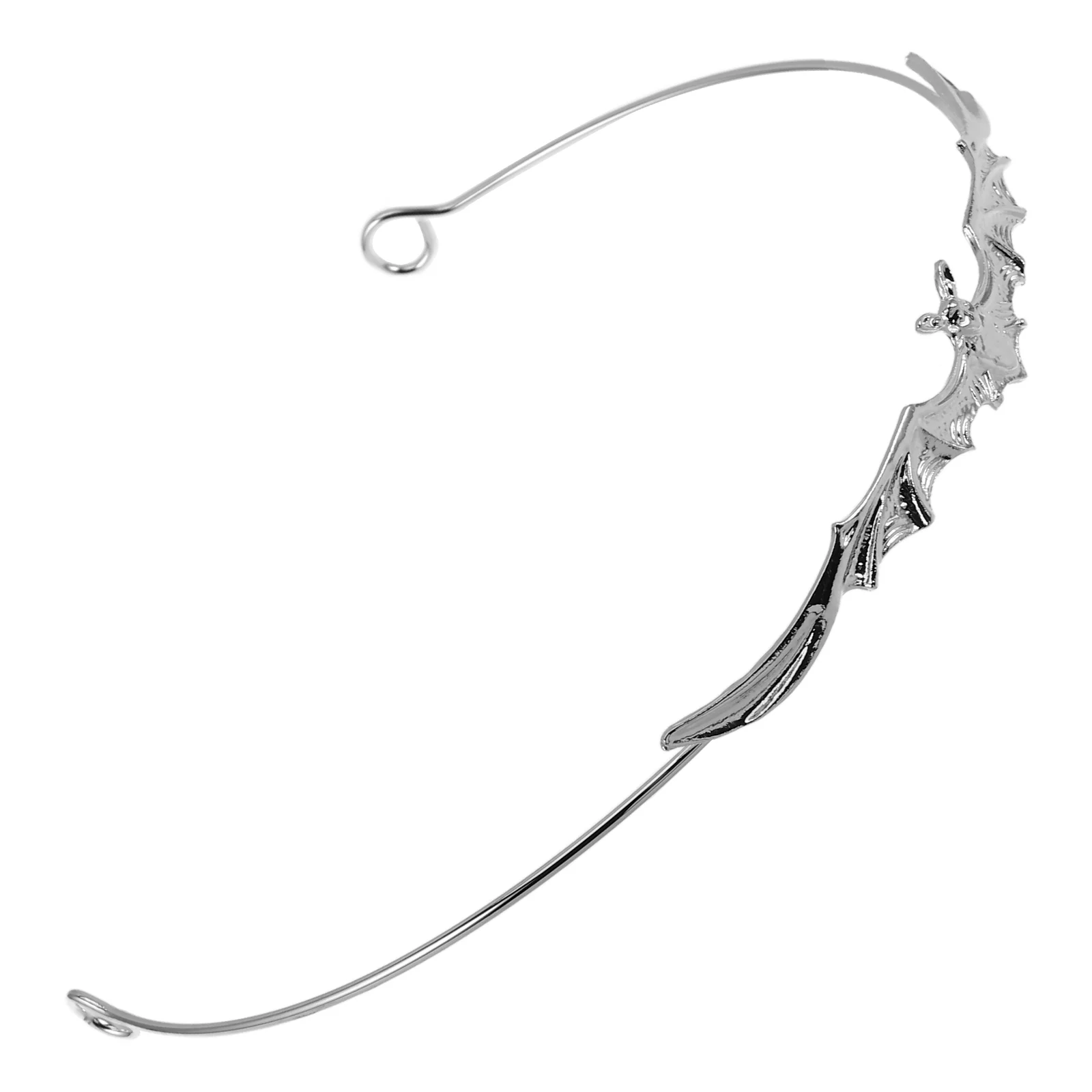 Costume Halloween Bat Crown Goth Hair Accessories Headband Kids Clothing Headpiece Silver Headbands for Women