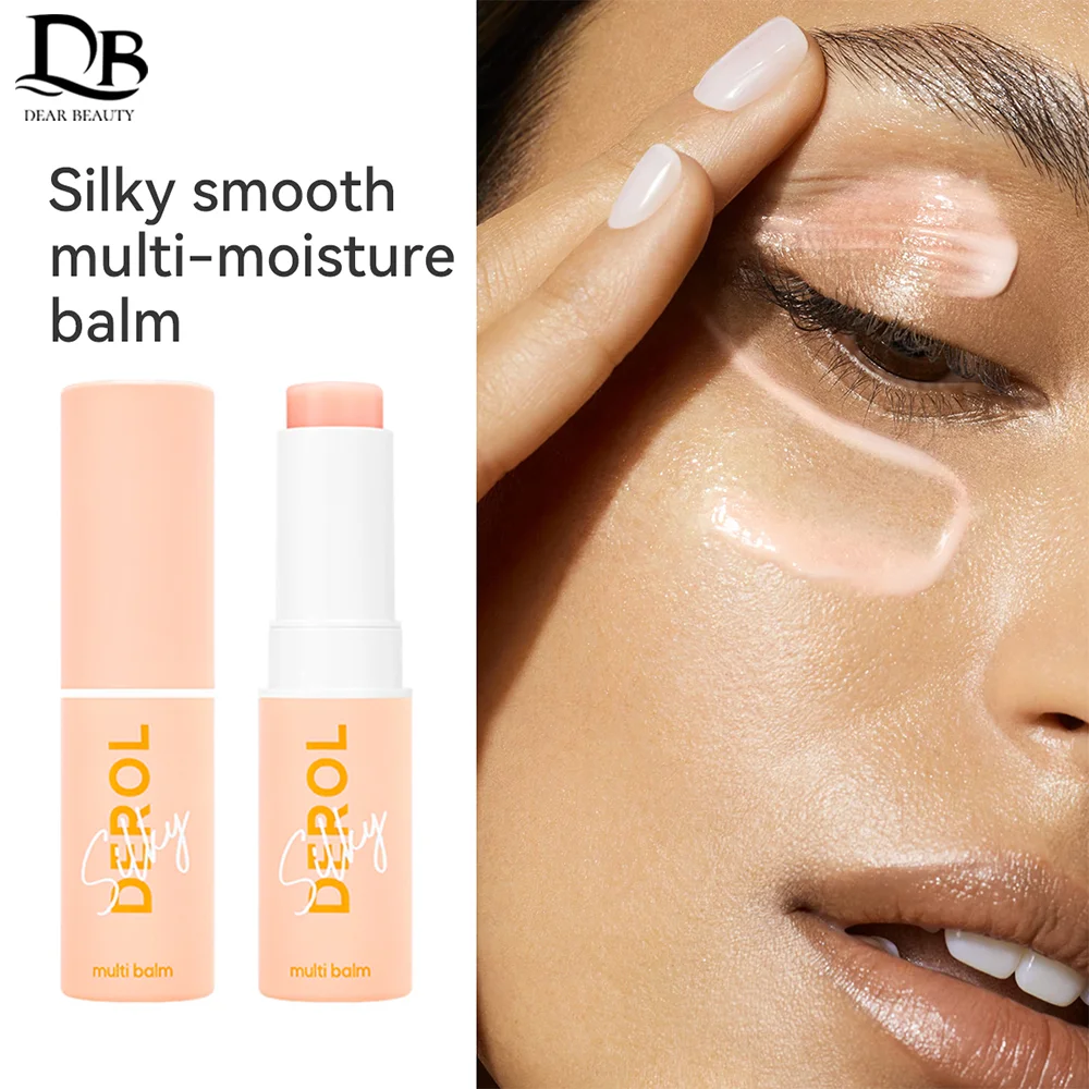 

7g Collagen Moisturizing Balm Stick Anti-Wrinkle Hydrating Dry Skin Multi Balm Cream Easy to Absorb Not Sticky Makeup Stick Balm