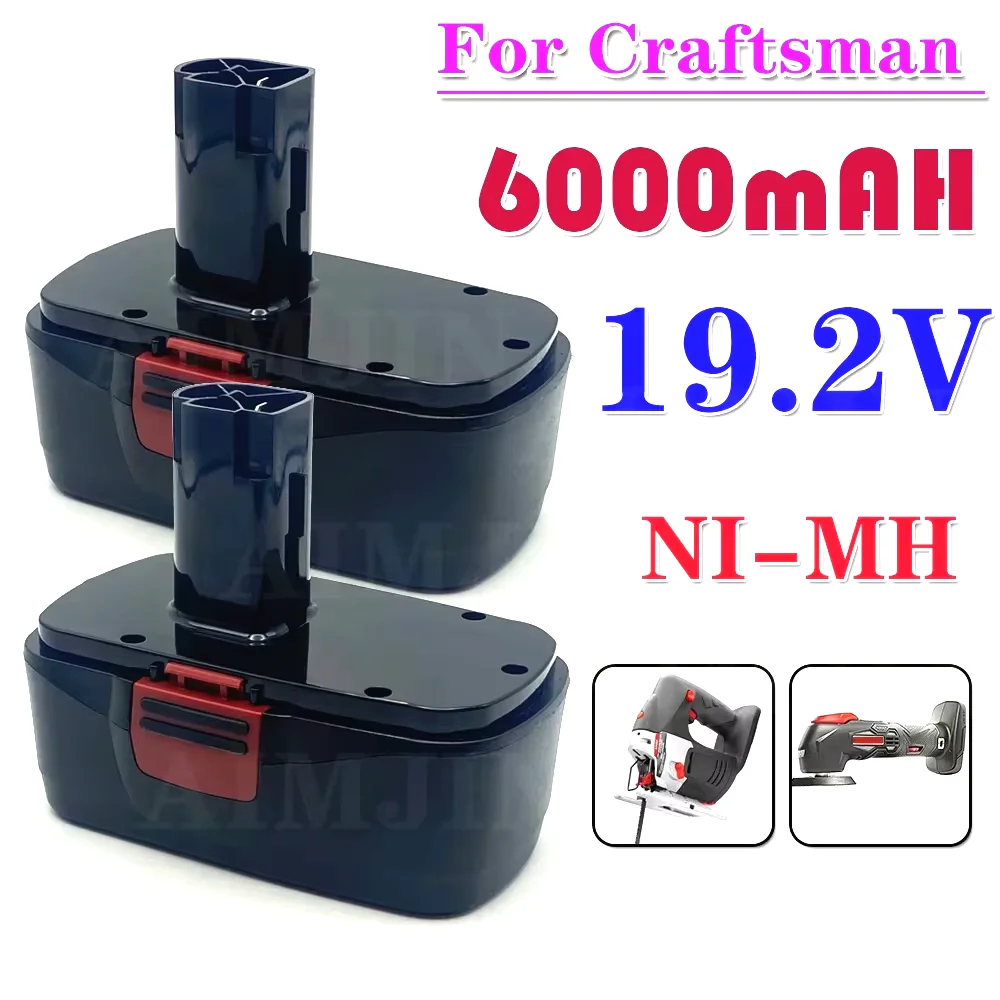 

Ni-MH C3 Replacement Battery 6000mAh 19.2V for Craftsman Battery XRP 315.115410 315.11485 130279005 1323903 120235021