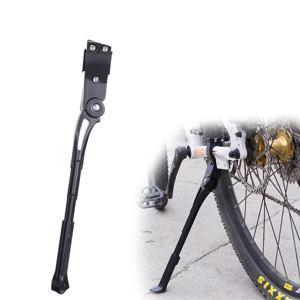 

Bike Kickstand 22 27 Inch Wheel Diameter Sturdy Aluminum Quick Release Installation Parking Safe Accessories Bike Support Foot