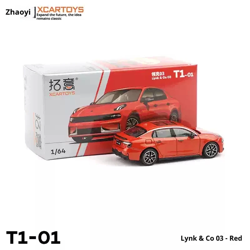 

XCARTOYS масштаб 1/64 модель автомобиля из сплава LYNK03 красный миниатюрный коллекционный автомобиль игрушечный радиоуправляемая модель автомобиля