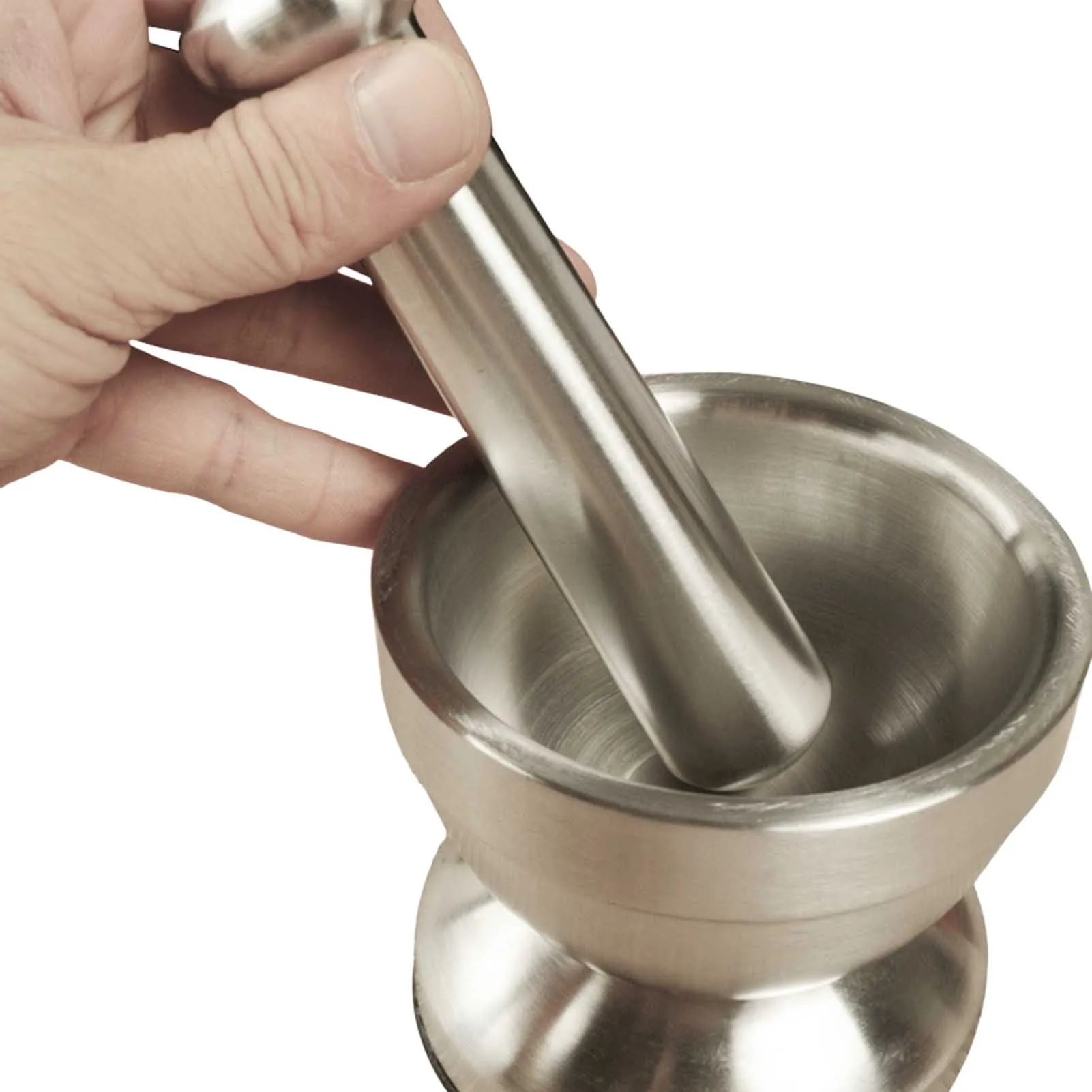 

Stainless Steel Pill Crusher with Bowl Antioxidant & Corrosion Resistant Garlic Masher for Fine Powder for Adults