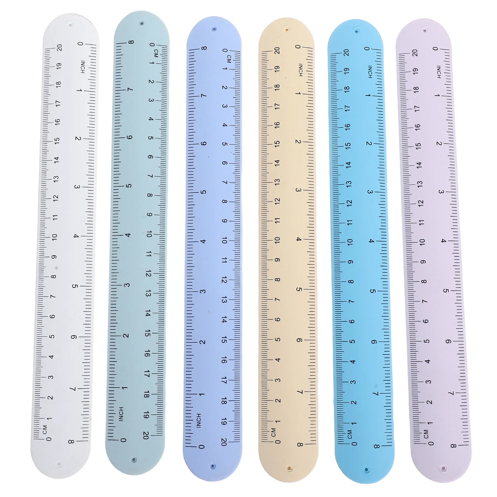 

6Pcs Memo Wristbands Reusable Silicone Notepad Slap Band Waterproof Erasable Reminder Daily Planner Wearable Bracelet