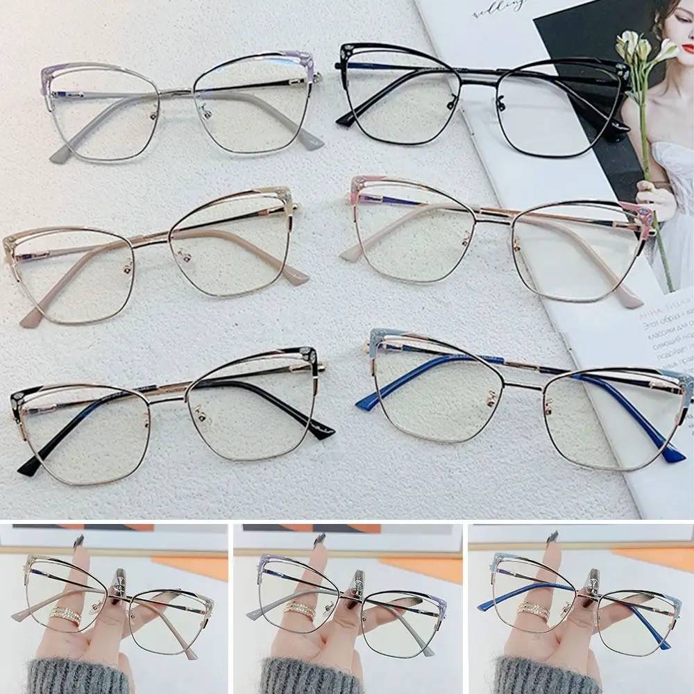 

Blue Ray Blocking Anti-Blue Light Glasses Ultralight Eye Protection Computer Goggles Metal Optical Spectacle Eyeglass Men Women