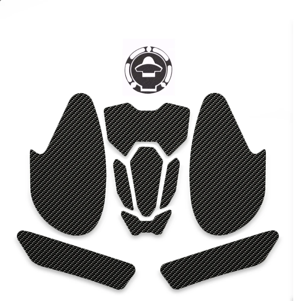 For Yamaha YZF R3 R25 YZF-R3 2019 - 2023 2020 Side Fuel Tank Pad Protector Stickers Decal Gas Knee Grip Traction Pad Tankpad