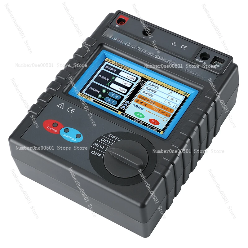 

ETCR3800A B Lightning Protection Component Tester Varistor Discharge Tube Surge Protector Electrical Safety Tool