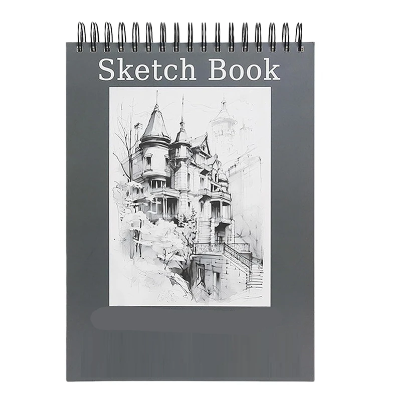 Top-Sketchbook, Top Spiral Bound Sketchbook Art Drawing Paper For Adults, Beginners, And Artists, Sketching Sketchbook