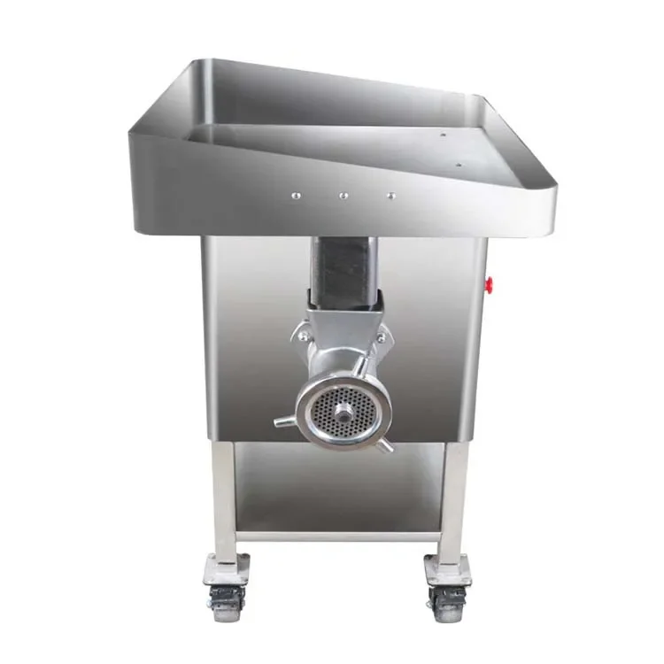 Household Kitchen Use 304 Stainless Steel Full Automatic Dough Kneading Machine With Meat Grinder Electric Meat Grinder Machine