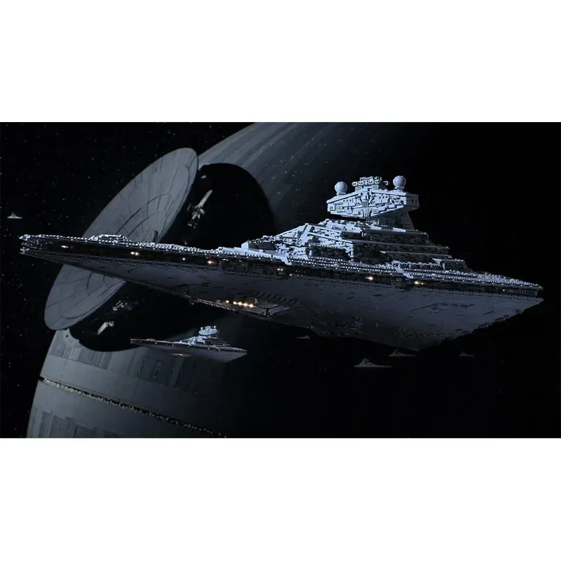 

MOC-23556 Космический ISD Монарх Гигантский линкор Строительные блоки Модель 11353 PartsMOC Креативная игрушка для мальчиков и детей на день рождения в подарок