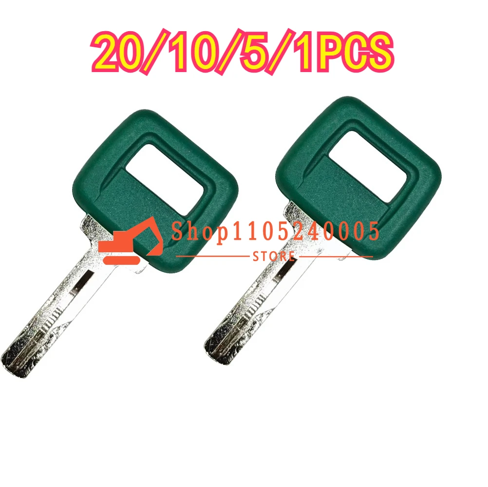 20/10/5/1PCS New Keys for Loader Haul Truck Heavy Equipment Laser Cut Ignition KeyS 11039228