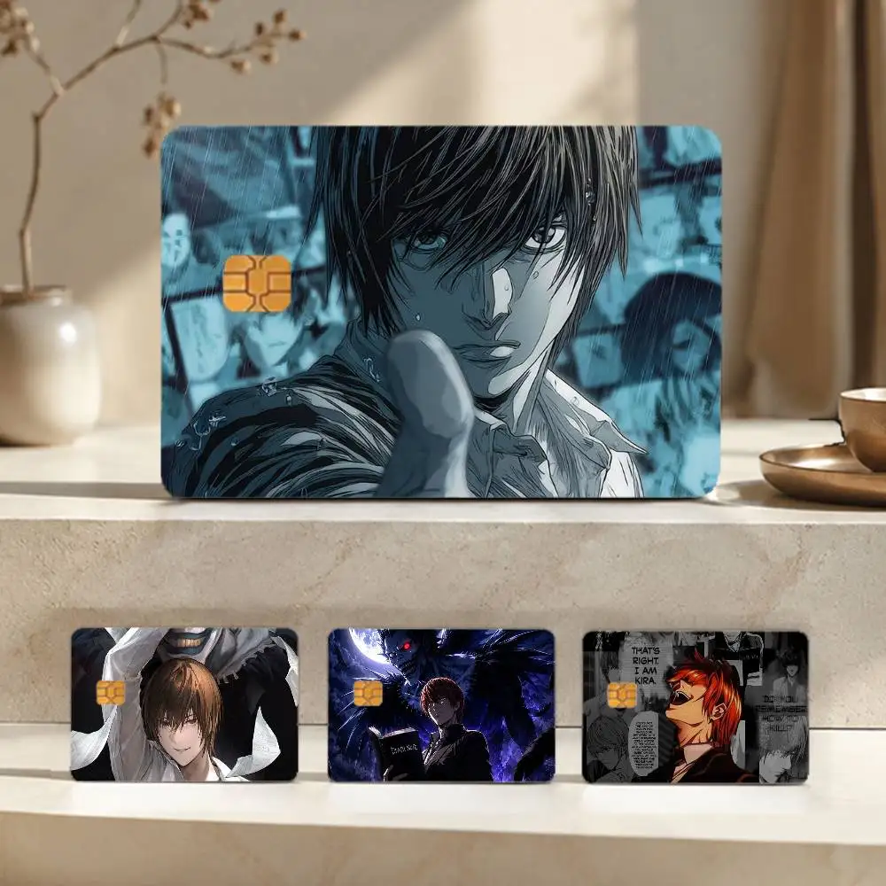 D-Death -Note Light Yagami Sticker Film Tape Skin for Credit Card Debit Card Waterproof Stickers
