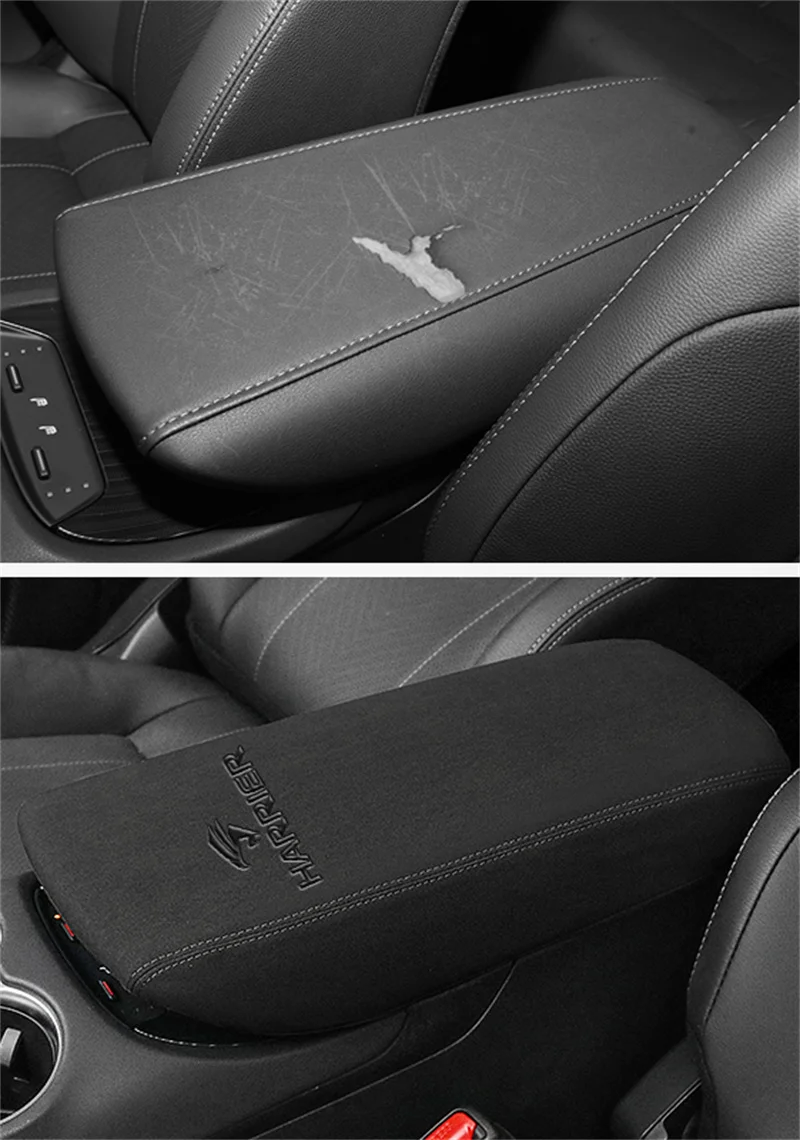 For Toyota Harrier Venza XU80 2020-2022 armrest box cover special central armrest box leather interior modification high quality