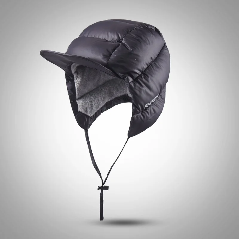 Outdoor Duck Tongue Down Hat Mountain Climbing Comfortable Warm Hat Duck Down Anti-freeze Protection Ultra-light