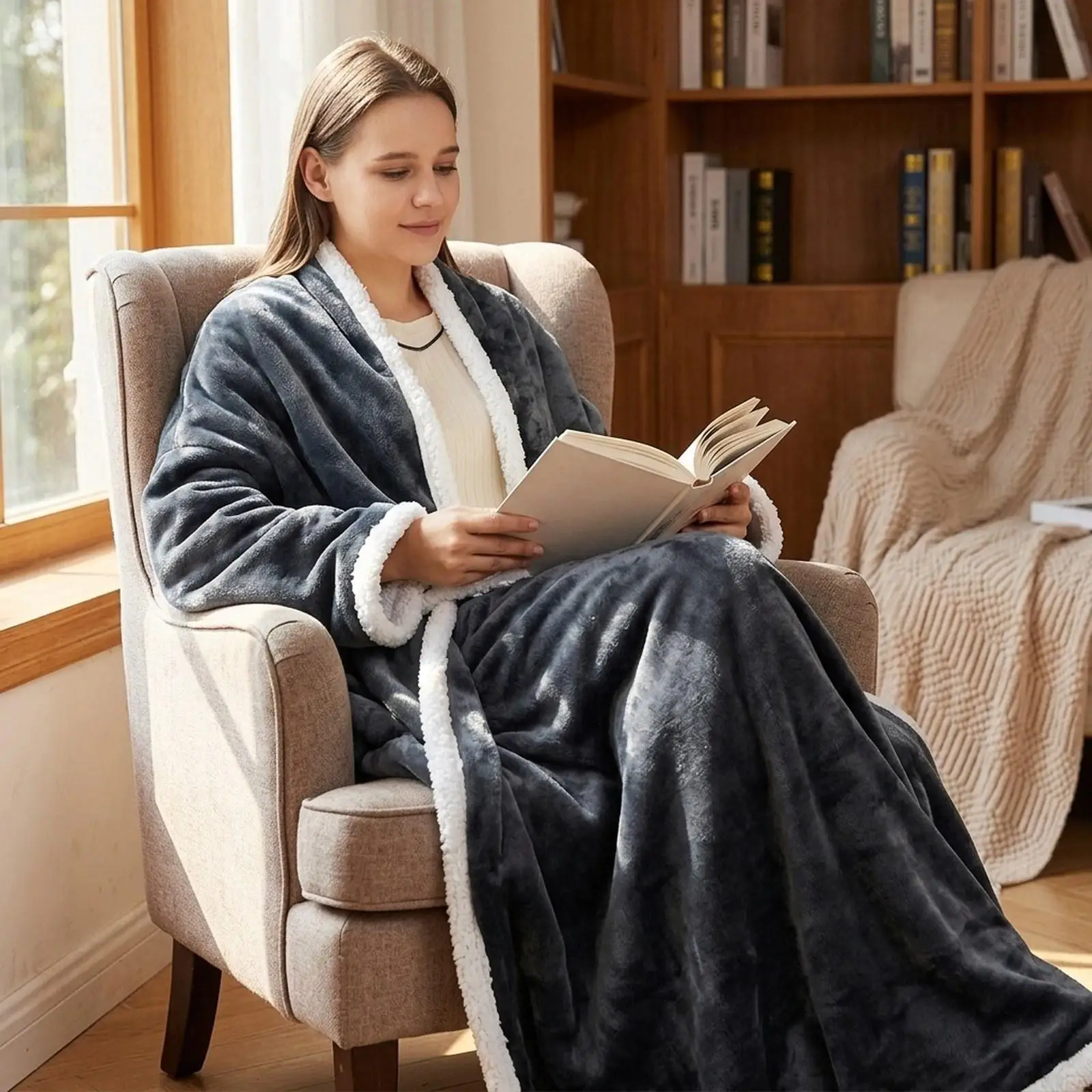 Wearable Heated Blanket Professional High Performance Premium Comfortable Electric Throw Blanket