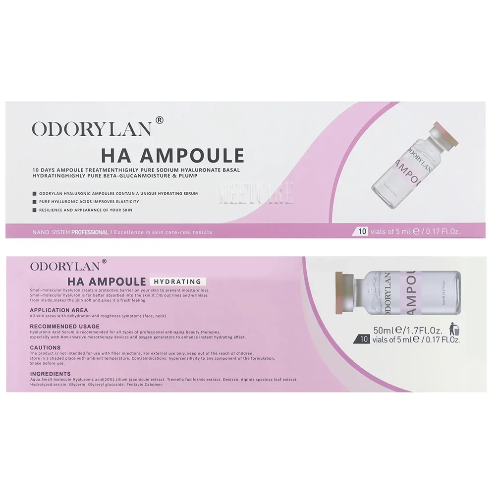 L'essenza viso all'acido ialuronico idrata la pelle