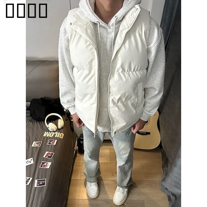 

Мужской утепленный жилет American Sle Cleanfit на молнии, осенне-зимняя верхняя одежда из полиэстера