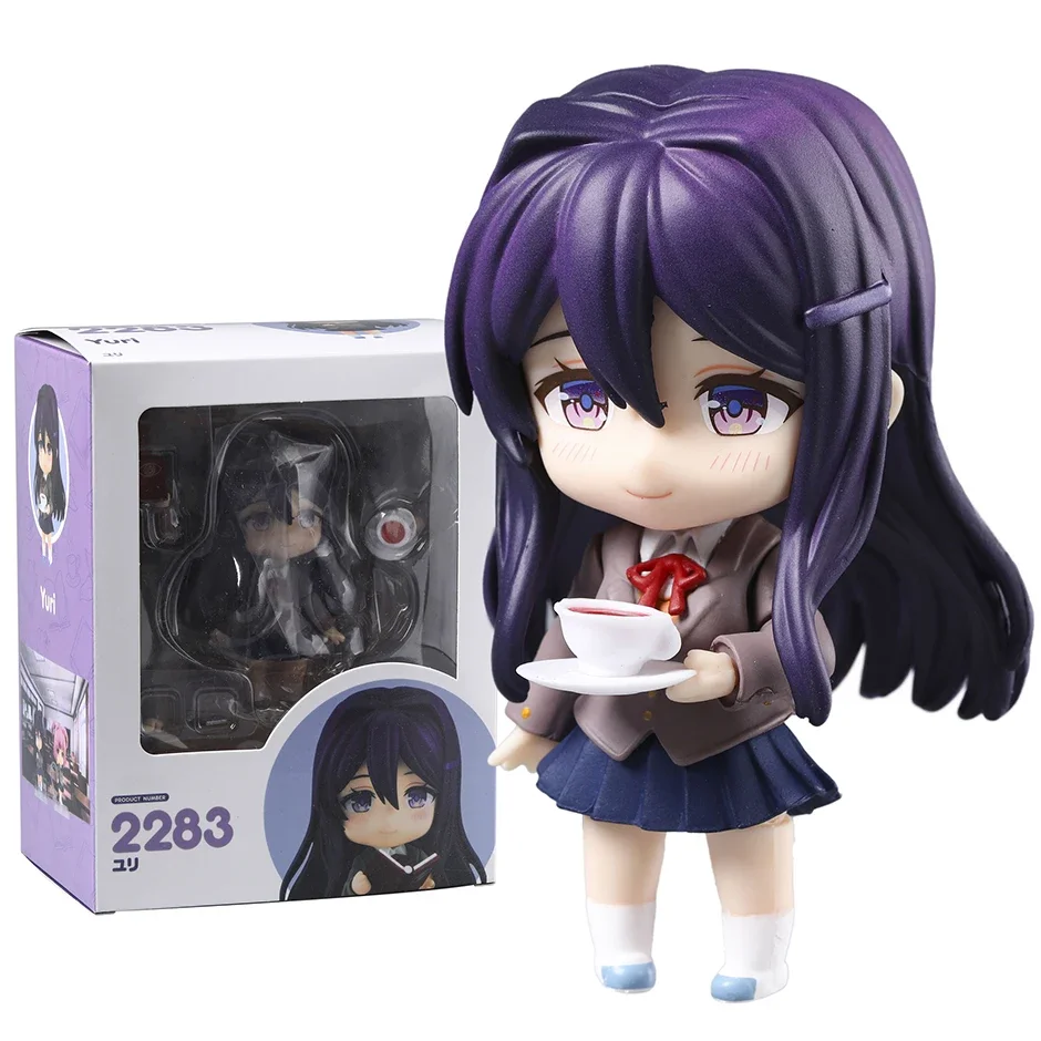 Doki Doki Literature Club! Yuri 2283 Action Figure Collectible Model Toy Doll Gift