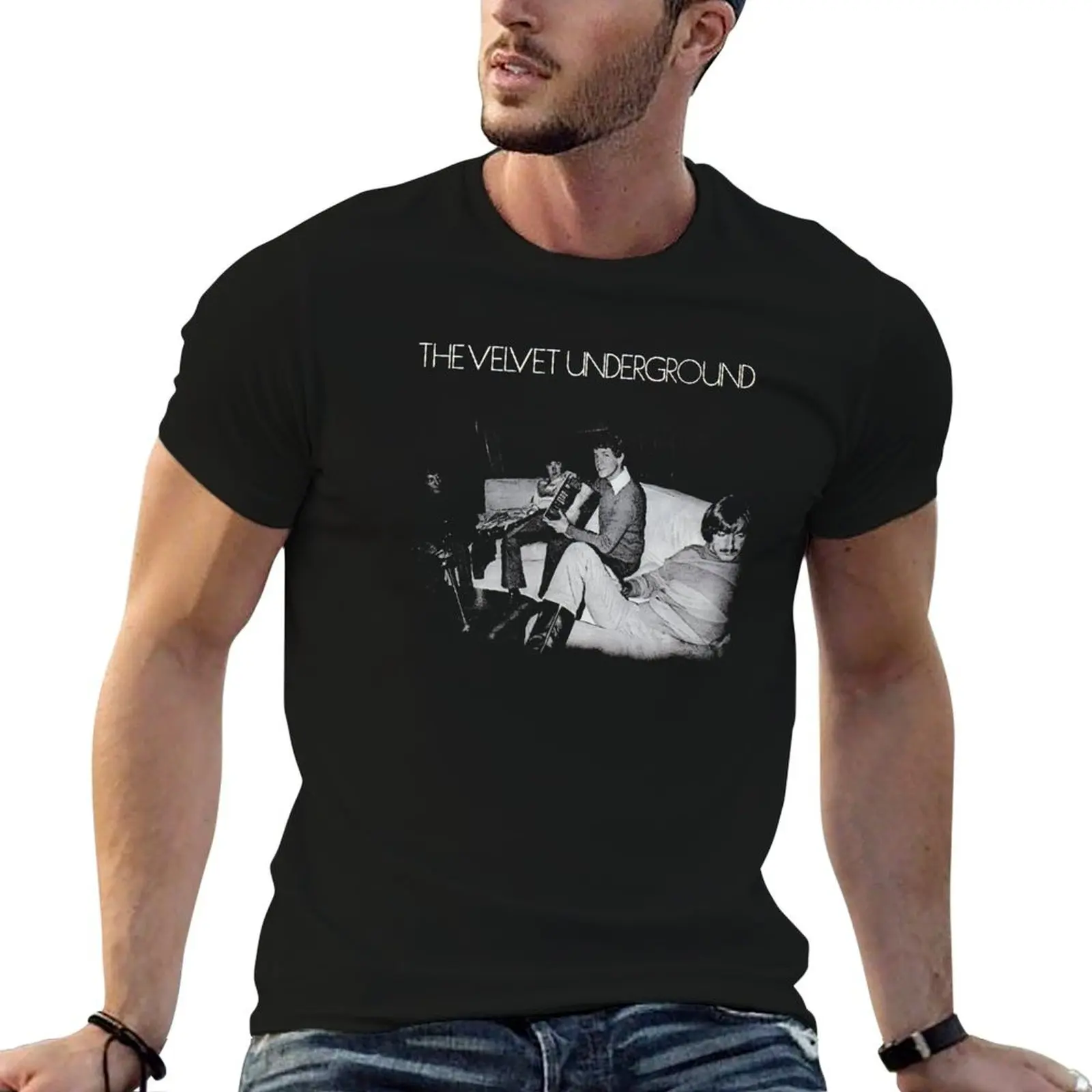 

Бархатная футболка Underground, мужская футболка из плотного хлопка, забавные футболки с темным юмором, футболка