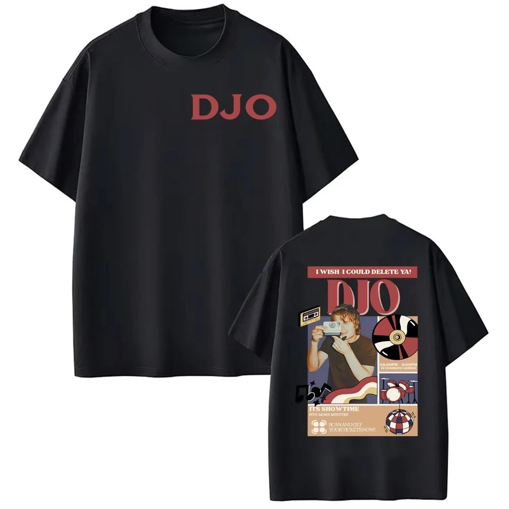 Djo Back on You Tour 2026 Music Concert Print TShirt Joe Keery New Fans Gift T-shirt Men Women Retro Cotton O-Neck Cozy T Shirts