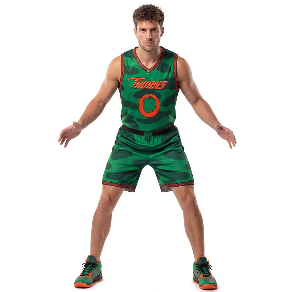 

Will Harris Basketball Jersey Vineland Thorns T-shirt Pants Cosplay Costume 2026 Movie Goat Party Outfits Team Uniform