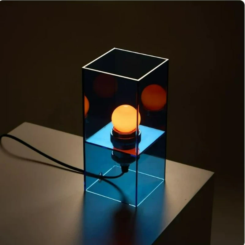 Creative Desktop Luminous Ornament Acrylic Frame,  Luxury Home Atmosphere Decoration, Good-looking Gift