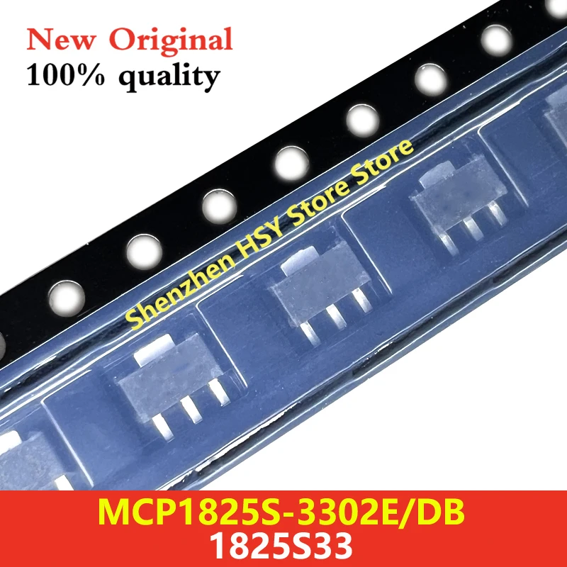 (10 piezas) 100% nuevo MCP1825S-3302E/DB MCP1825S-3302E MCP1825S 1825S-3302 1825S-33 1825 sot-223 Chipset