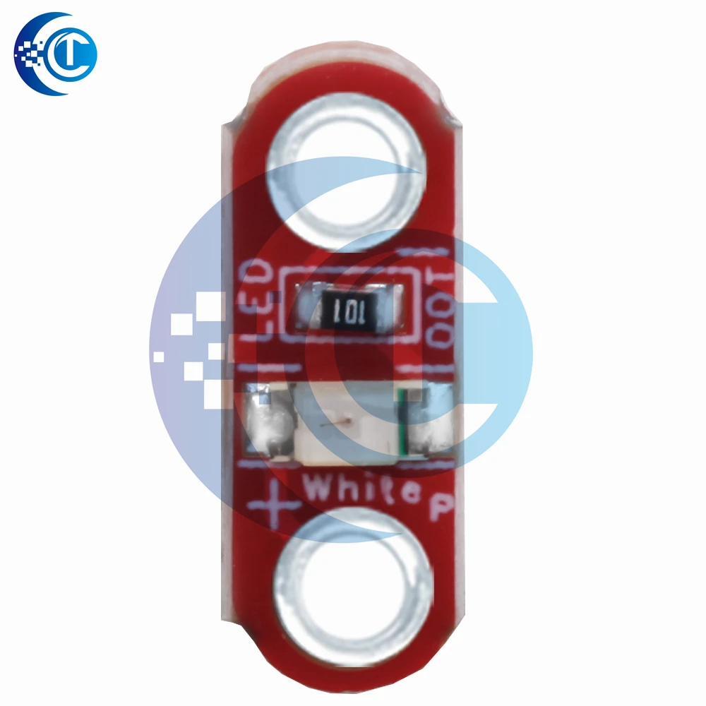 10PCS Mini SMD Red LED Module, 3V‑5V 40mA, Lilypad Compatible for Wearable DIY Projects