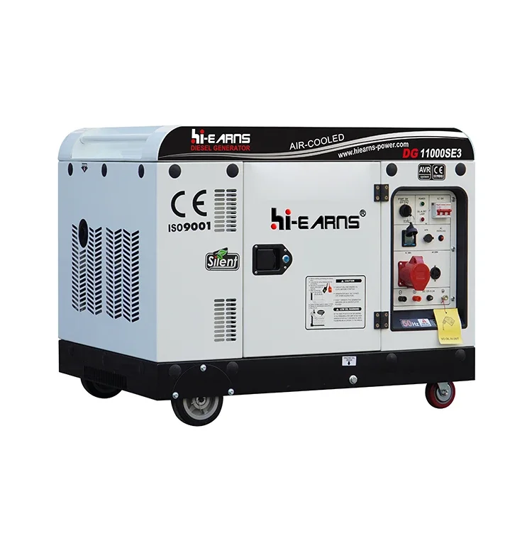 hiearns high quality 8KW/10KVA generator 3kw 5kw/5kva 6kw 10kw portable silent diesel generator