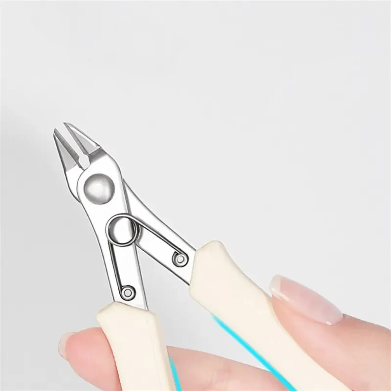 Flat-Nose Diamond New Model Removal Pliers Metal Chain Cutting Zircon Jewelry High Force Cutter Small Clipper for Removin image 3