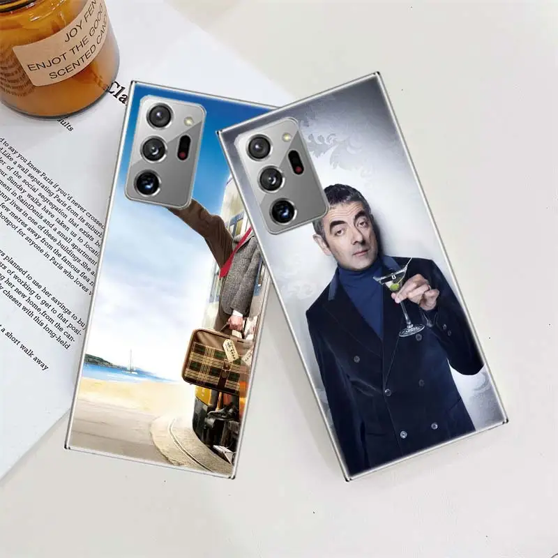 Funny Mr B-BeanS Phone Case For Galaxy Note 20 Ultra 10 9 8 Samsung A05S A55 A35 A25 A15 A9 A8 A7 A6 J8 J6 J4 Plus M52 M51 Cover