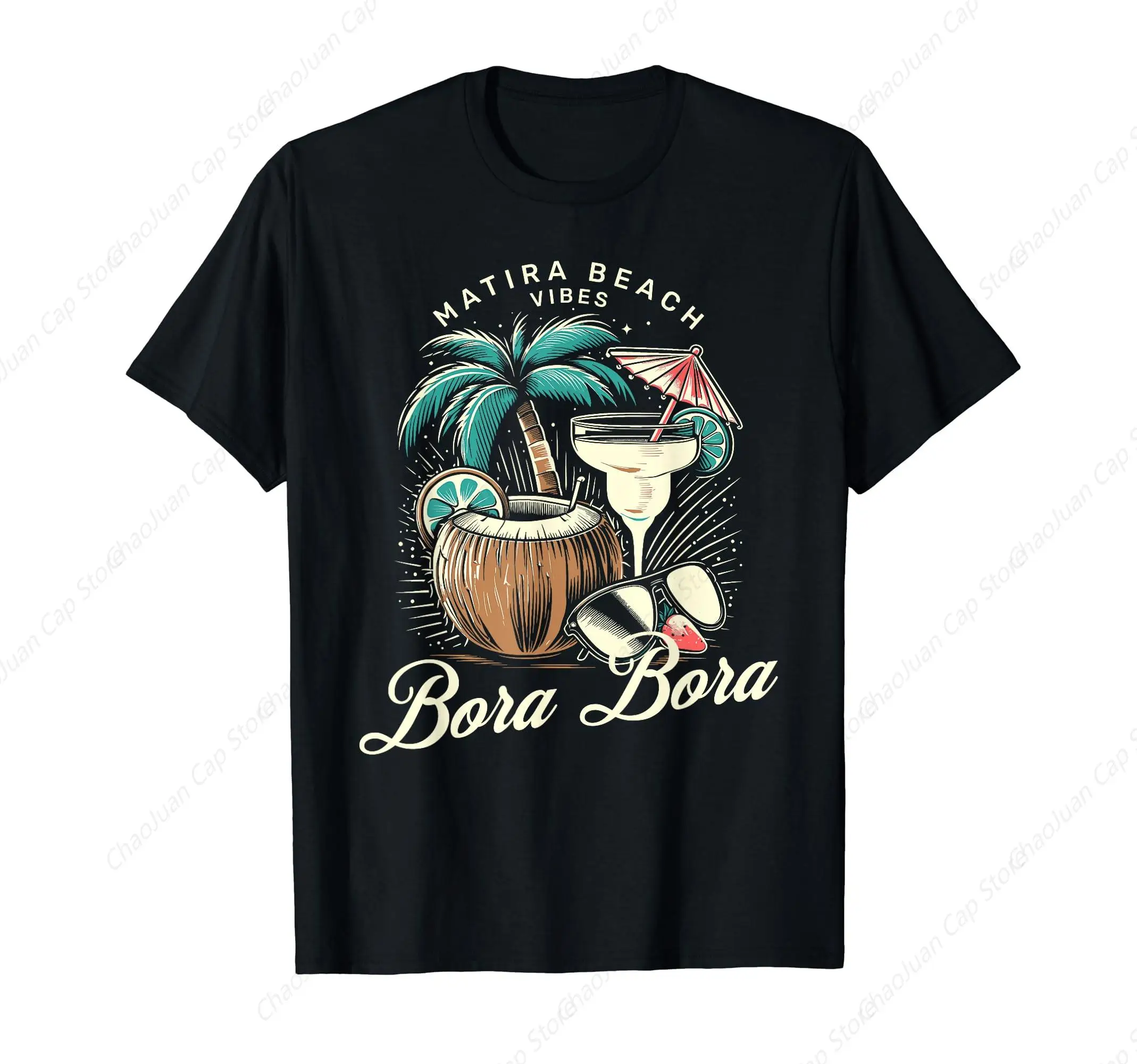 Matira Beach Bora Bora Matching Family Vacation T-Shirt