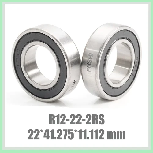 Imagen 1 del producto Rodamiento de R12-22-2RS para MID BB 22*41,275*11,112mm 2 uds ABEC-3 R12/22-2RS rodamiento de bolas inferior de bicicleta R12RS