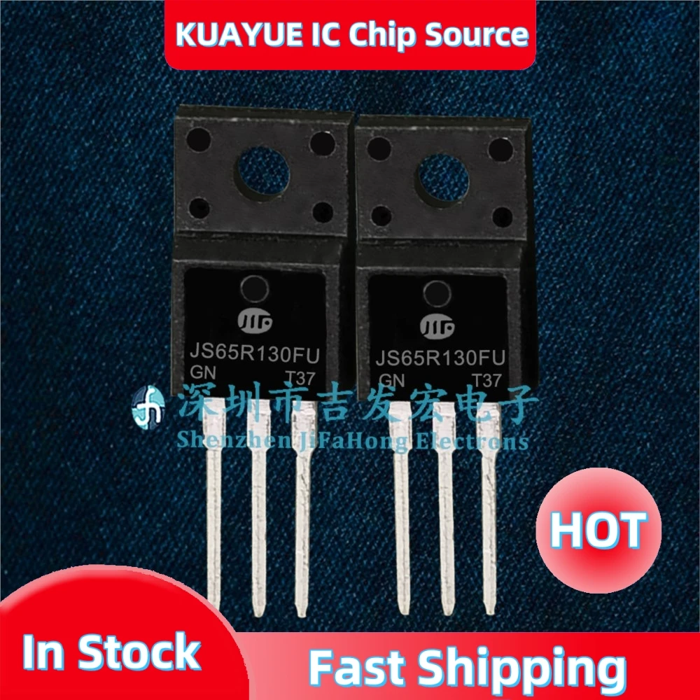 10PCS-30PCS JS65R130FU  TO-220F 650V 30A   Fast Shipping In Stock