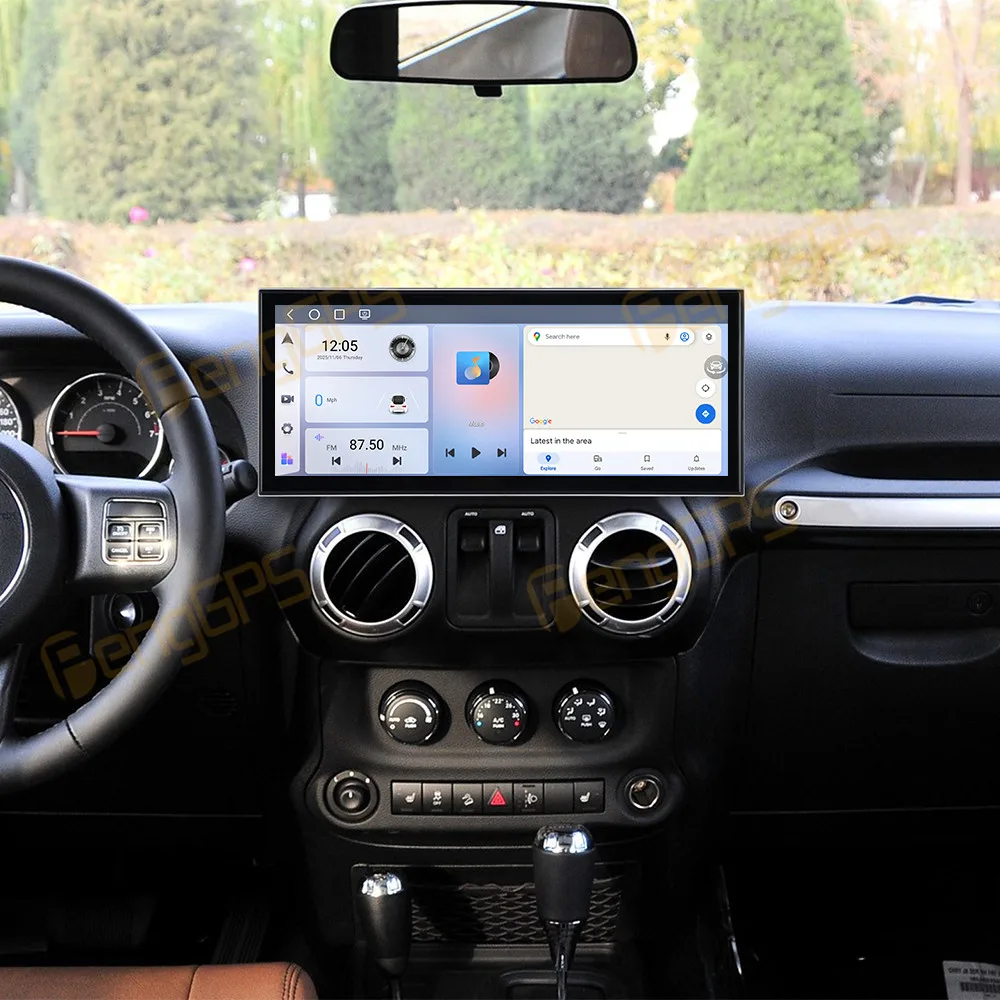 For Jeep Wrangler 2011–2017 Android Car Radio Multimedia Video Player Wireless Carplay Autoradio Stereo GPS Navigation Head Unit