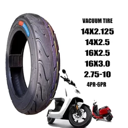 14X2.125 14x2.50 16X2.50 16X3.0 2.75-10 Tyre Tubeless Tire for KUGOO V1 B2 Electric Vehicle Wear-resistant