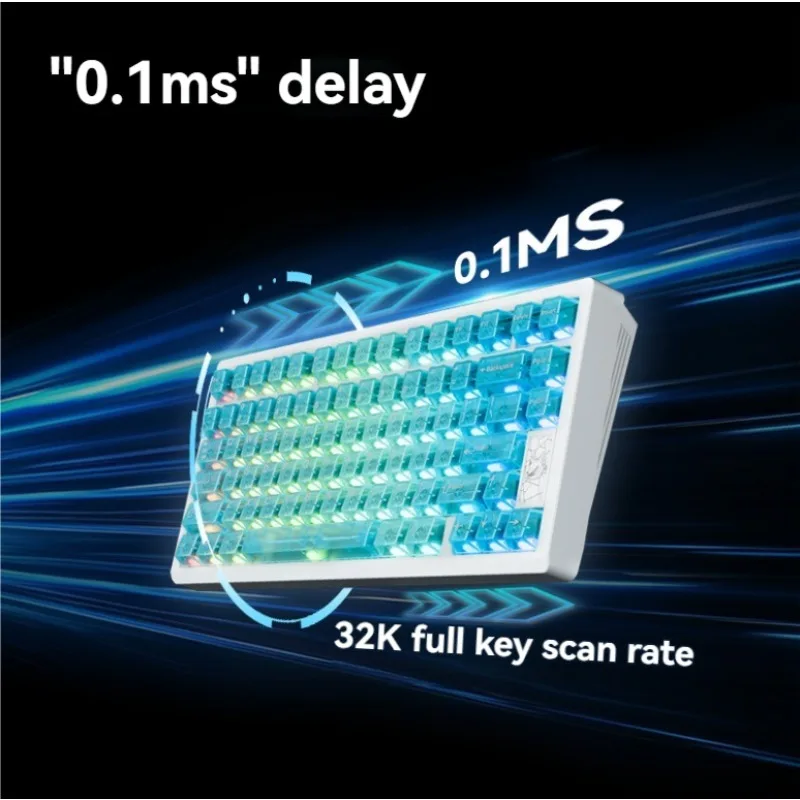 

Slice75HE Magnetic Switch Keyboard RGB Esports Gaming Aluminum Customized Wired Keyboard 750 Magnetic Flux Gaming Accessories