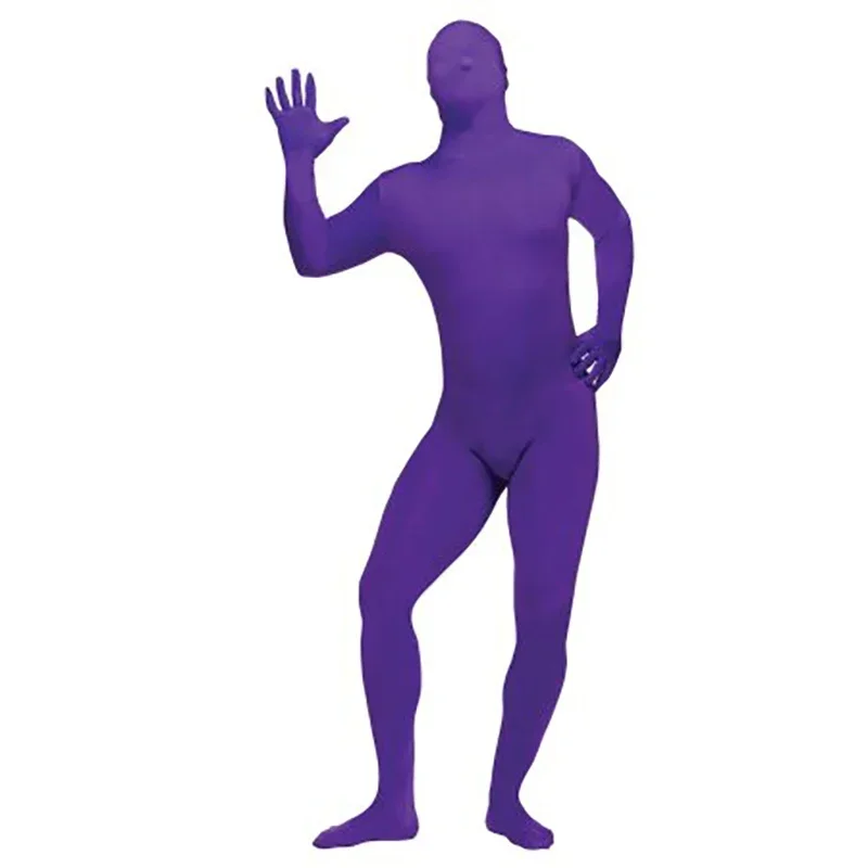 New Full Body Many Colors Lycra Spandex Cosplay Adult Bodysuit Zentai Costumes Skin Suit Catsuit Halloween Costumes Black Red