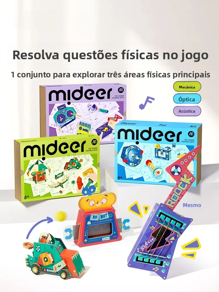 mideer-子供用科学実験キット-diy-手作り誕生日プレゼント教育玩具物理学材料パック小学生