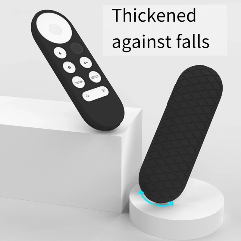 Google Chromecast用ソフトシリコンケース,リモコン保護カバー,Google TV 2020用シェル,音声リモコンf