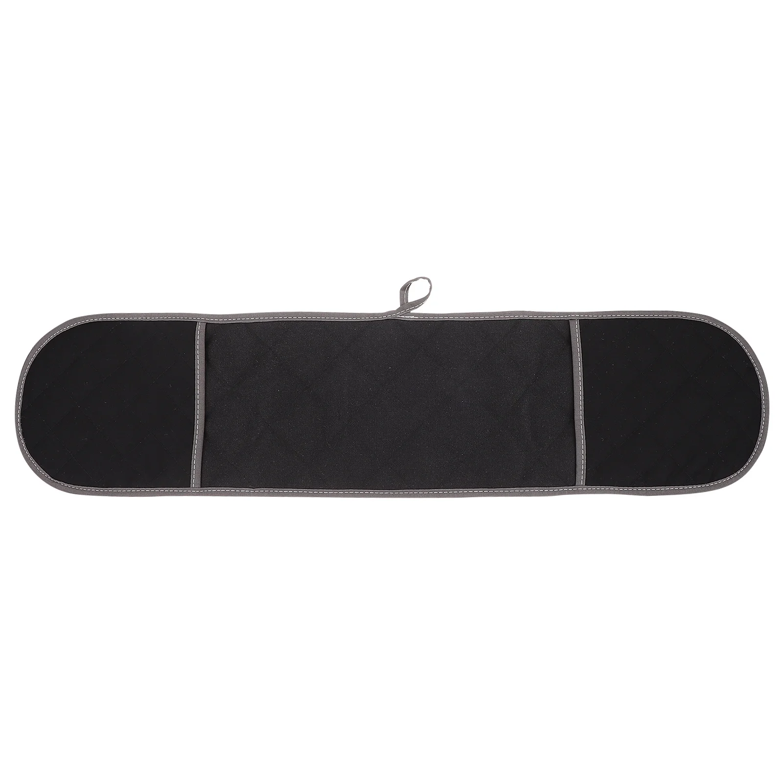 

1Pcs Double Layer Extended Oven Gloves Heat Resistant Heat Insulation Microwave Oven Mitts Kitchen Baking Gloves Black