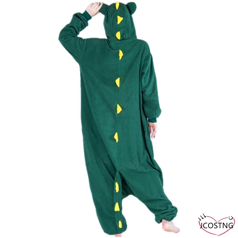 qwerrtyu. 123456 الكبار النساء الرجال 2022 زي الكرتون الأخضر التمساح نيسيس تأثيري منامة ملابس خاصة الشتاء Pyjasdffghjk 98 #2