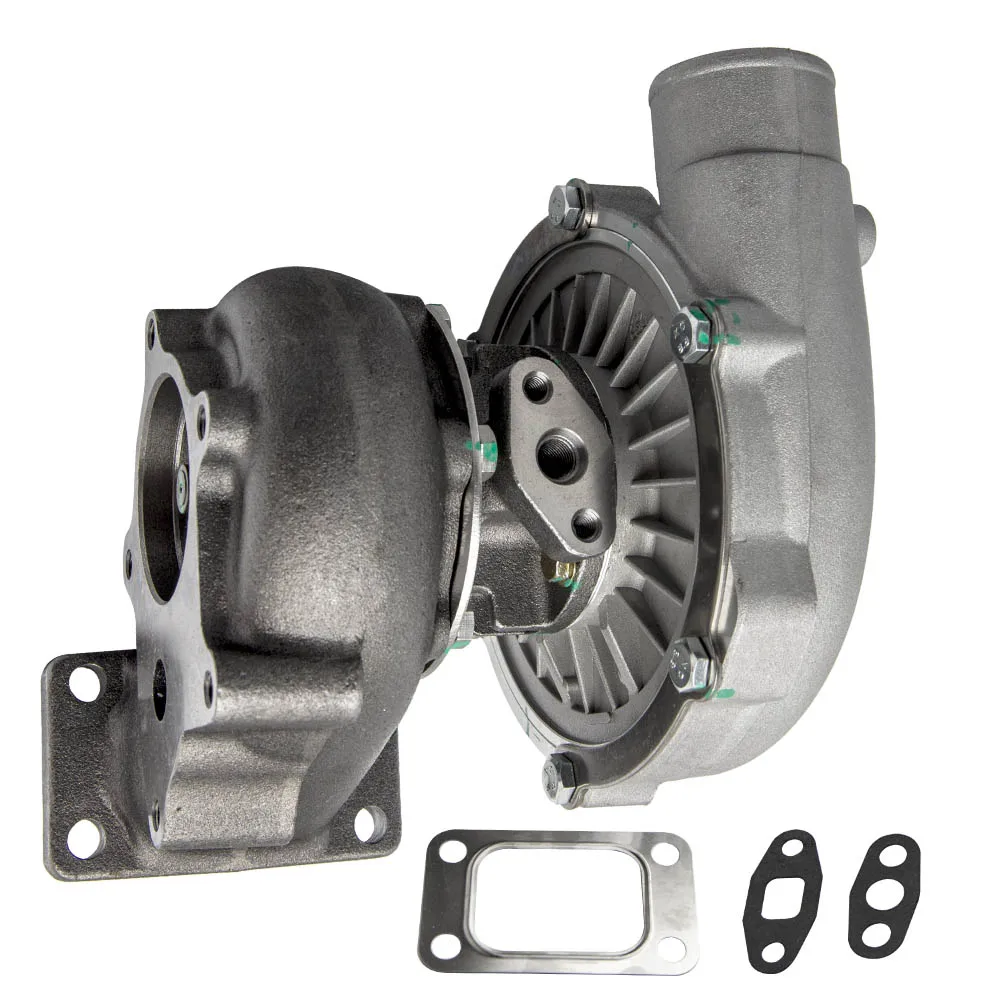 Street Type Billet Compressor Wheel Turbocharger 0.57 A/R 0.5 A/R For 2.5L-3.5L Engine Oil Cooled