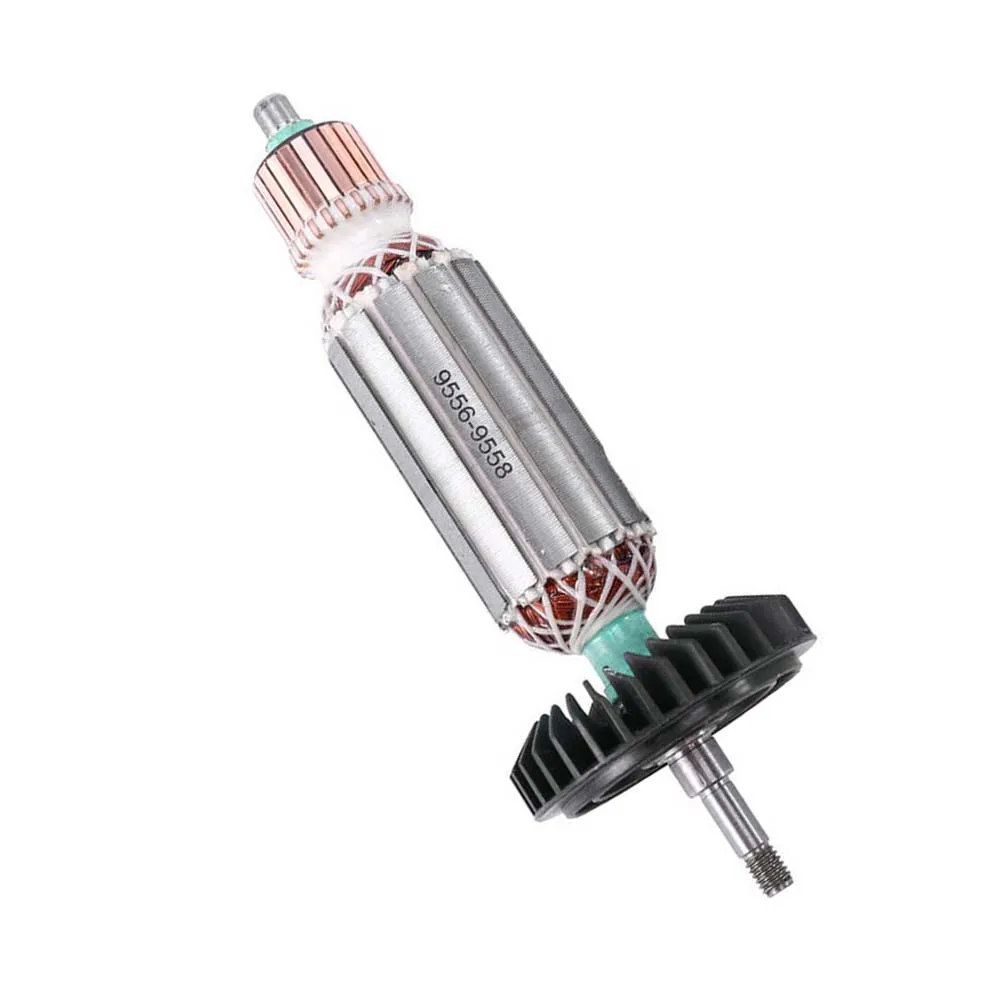 1pc Anchor Rotor Parts Number 515613-9 For 9557HN 9557NB 9558HN 9558NB 9556N Angle Grinder 220V-240V Anchor Rotor Power Tool Acc