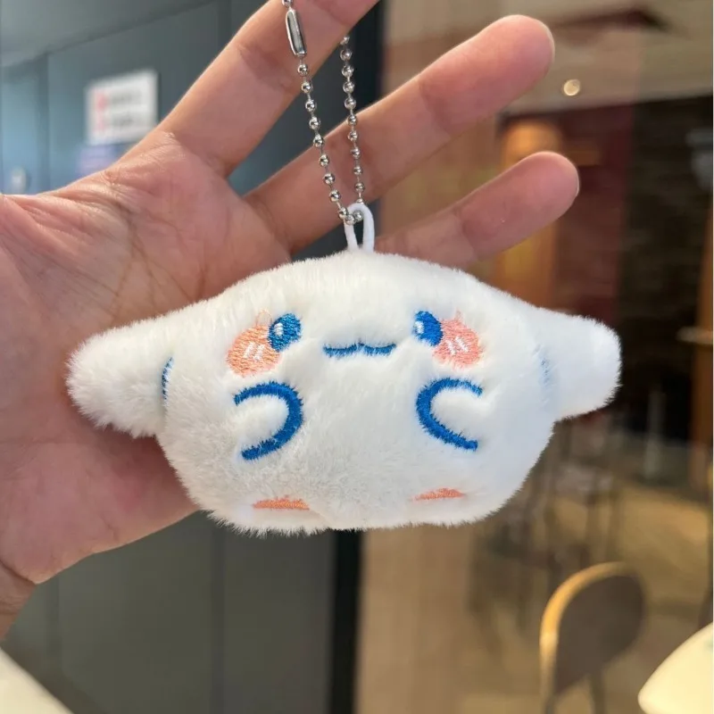 Sanrio kawaii hellokitty curto brinquedo de pelúcia mochila diária cinnamoroll acessórios dos desenhos animados presente festival das crianças