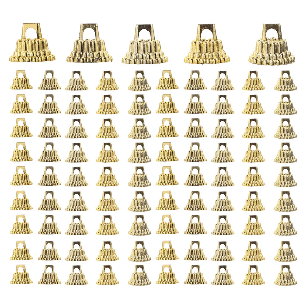 Bouchons d'ornement de noël ronds en plastique, 100 pièces, décorations d'arbre de noël pour fête de vacances, maison, école, centre commercial, Kits artisanaux de décoration